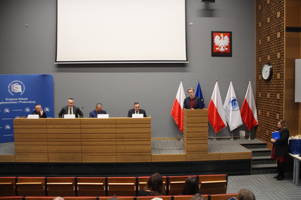 Wystąpienie dr. hab. prof. UJ Michała Rusinka z  Wydziału Polonistyki UJ,